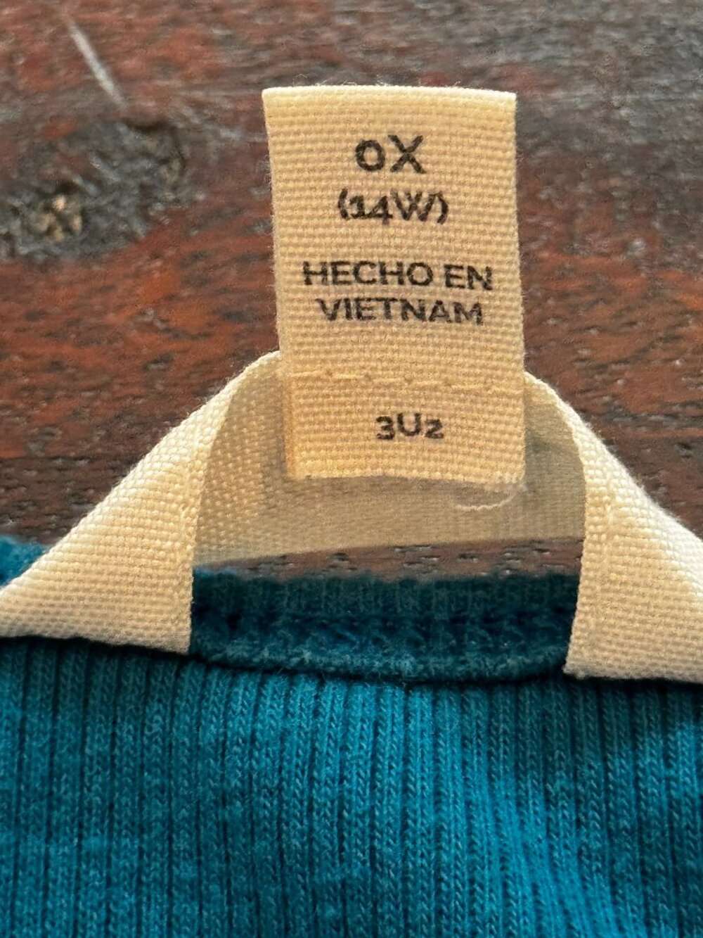 Terra & Sky Ribbed Tank Dress Bundle Lot of 2 - Teal & Magenta Plus Size 0X 14W - Picture 14 of 14
